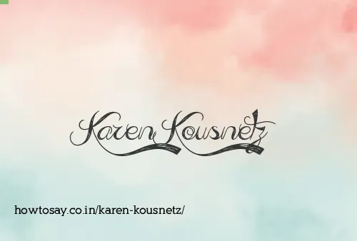 Karen Kousnetz