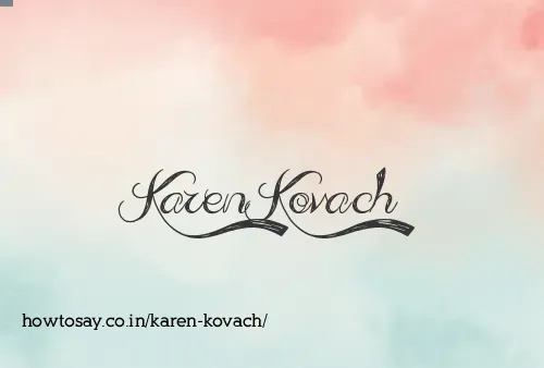 Karen Kovach
