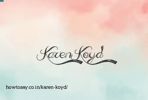Karen Koyd