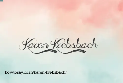 Karen Krebsbach