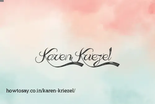 Karen Kriezel