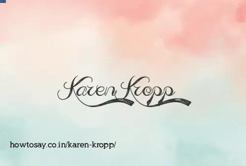 Karen Kropp