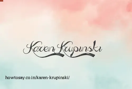 Karen Krupinski