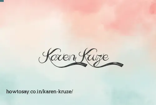 Karen Kruze