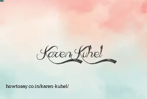 Karen Kuhel