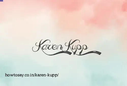 Karen Kupp
