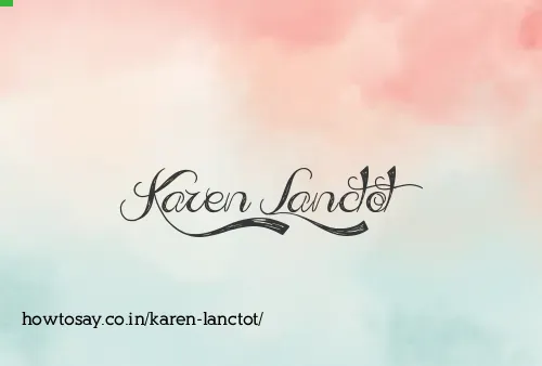 Karen Lanctot
