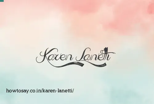 Karen Lanetti