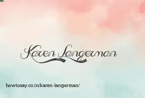 Karen Langerman