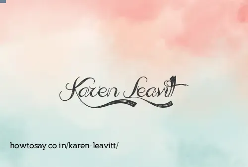 Karen Leavitt