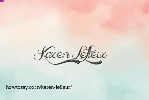 Karen Lefleur