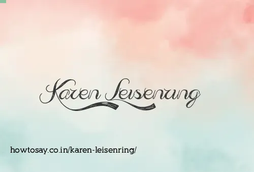 Karen Leisenring