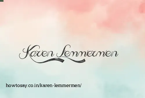 Karen Lemmermen