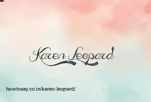Karen Leopard
