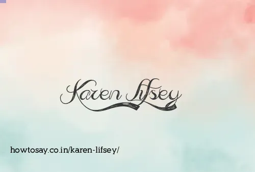 Karen Lifsey