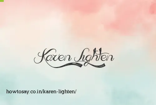 Karen Lighten
