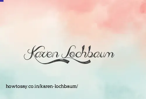 Karen Lochbaum