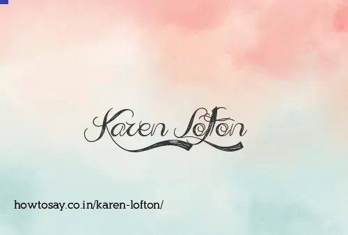 Karen Lofton