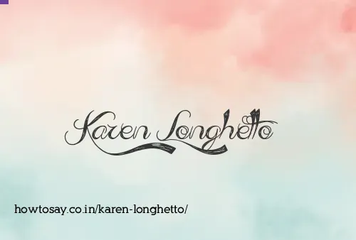 Karen Longhetto