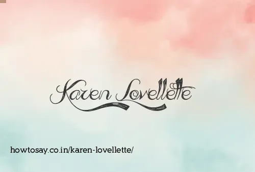 Karen Lovellette