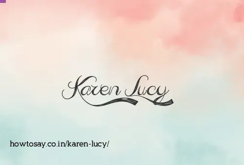 Karen Lucy