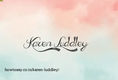 Karen Luddley