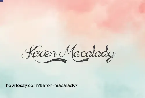 Karen Macalady