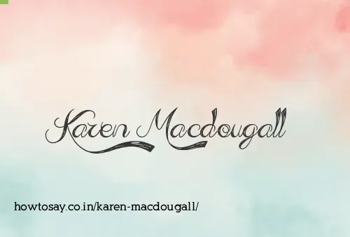 Karen Macdougall