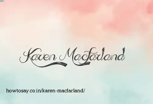 Karen Macfarland
