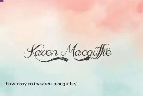 Karen Macguffie