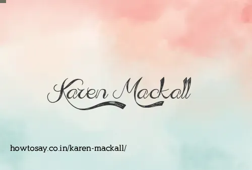 Karen Mackall