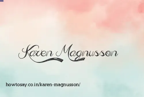 Karen Magnusson