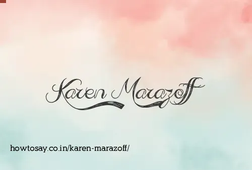 Karen Marazoff