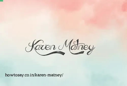Karen Matney