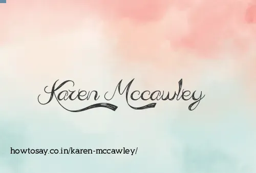 Karen Mccawley