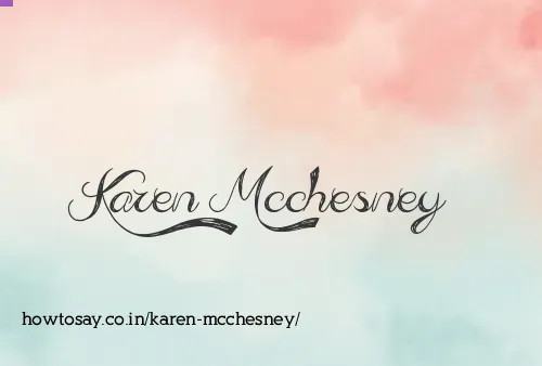 Karen Mcchesney