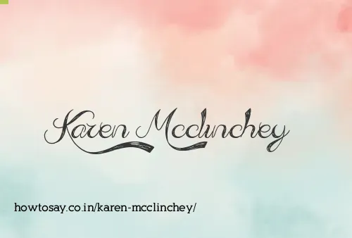 Karen Mcclinchey