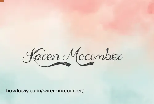 Karen Mccumber