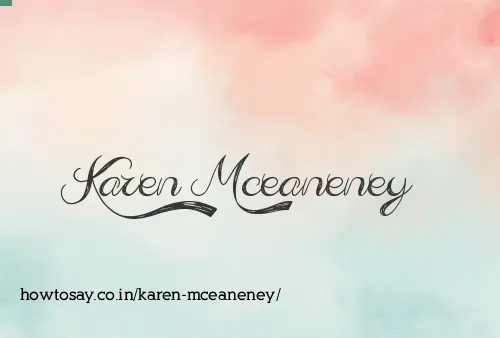 Karen Mceaneney