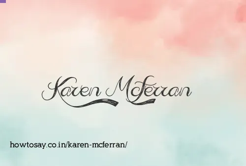 Karen Mcferran