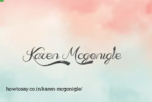 Karen Mcgonigle