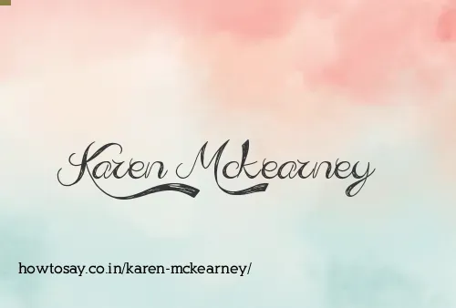 Karen Mckearney