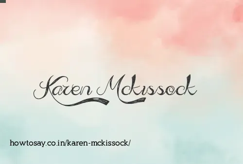 Karen Mckissock