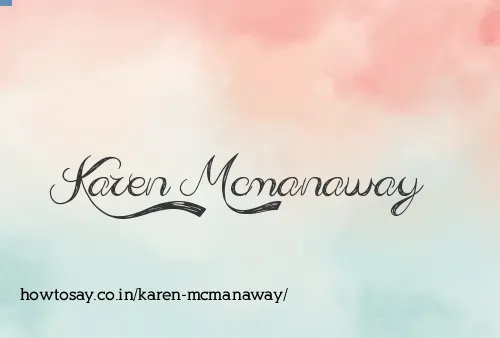 Karen Mcmanaway