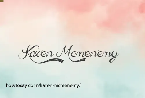 Karen Mcmenemy