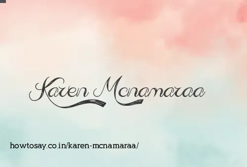 Karen Mcnamaraa