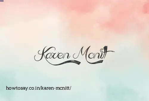 Karen Mcnitt