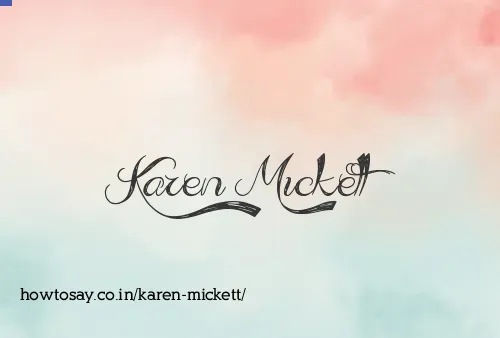 Karen Mickett
