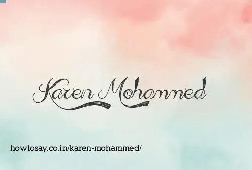 Karen Mohammed