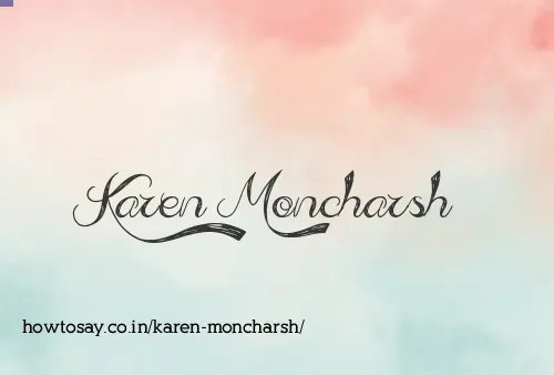 Karen Moncharsh